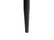 Home Office Desk RATANA 130 cm x 50 cm Black_1191770
