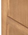 Wooden Folding 4 Panel Room Divider 170 x 163 cm Light Wood CERTOSA_874047