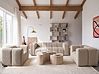 Set da salotto 5 posti ANTOLA Bouclé Beige