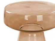 Side Table LAGUNA Glass Golden Brown_883211
