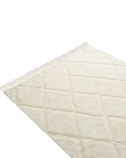 Kids Rug XELDEM  Light Beige 140 x 200 cm Cotton_1135419