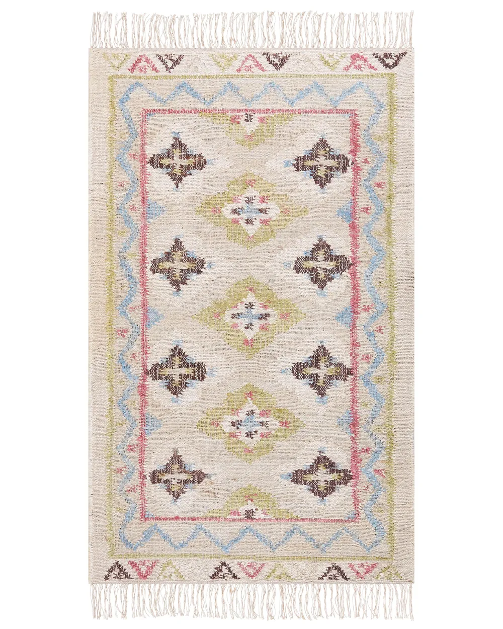 Tappeto TERKOS Multicolore 80 x 150 cm Iuta_943465
