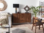 2 Door Sideboard TIFTON Dark Brown_758671