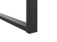 Set da pranzo da giardino 6 posti VALCANETTO/TAVIANO Metallo Nero_846156