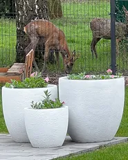 Donica KANNIA 55 cm Biały_887668