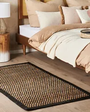Tappeto GERCE Beige 80 x 150 cm Iuta_886292