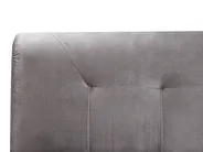 Boxspringbett Samtstoff MARQUISE 160 x 200 cm Grau_796506