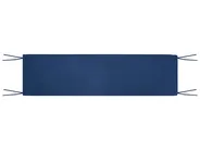 Bench Seat Pad Cushion MONSANO 168 x 35 cm Blue_1133552