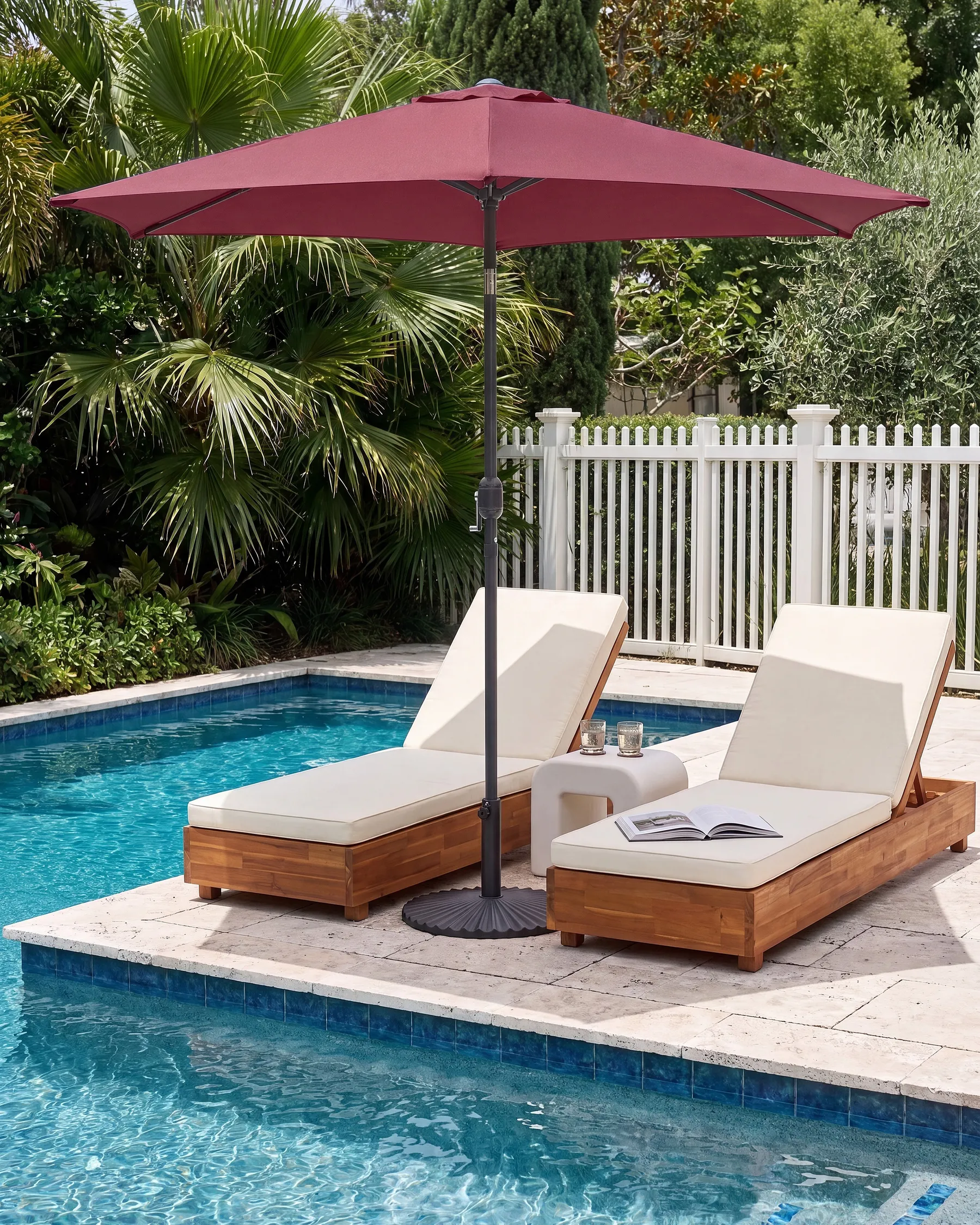 Market Parasol 266 cm VARESE Burgundy_1102832