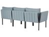 5 Seater Garden Sofa Set Dark Grey SKALA_934676