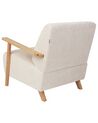 Fauteuil stof lichtbeige LESJA_926617