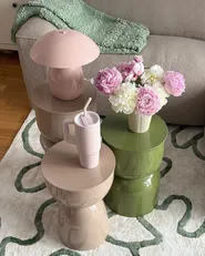 Side Table PAGE Metal Light Beige_1107918