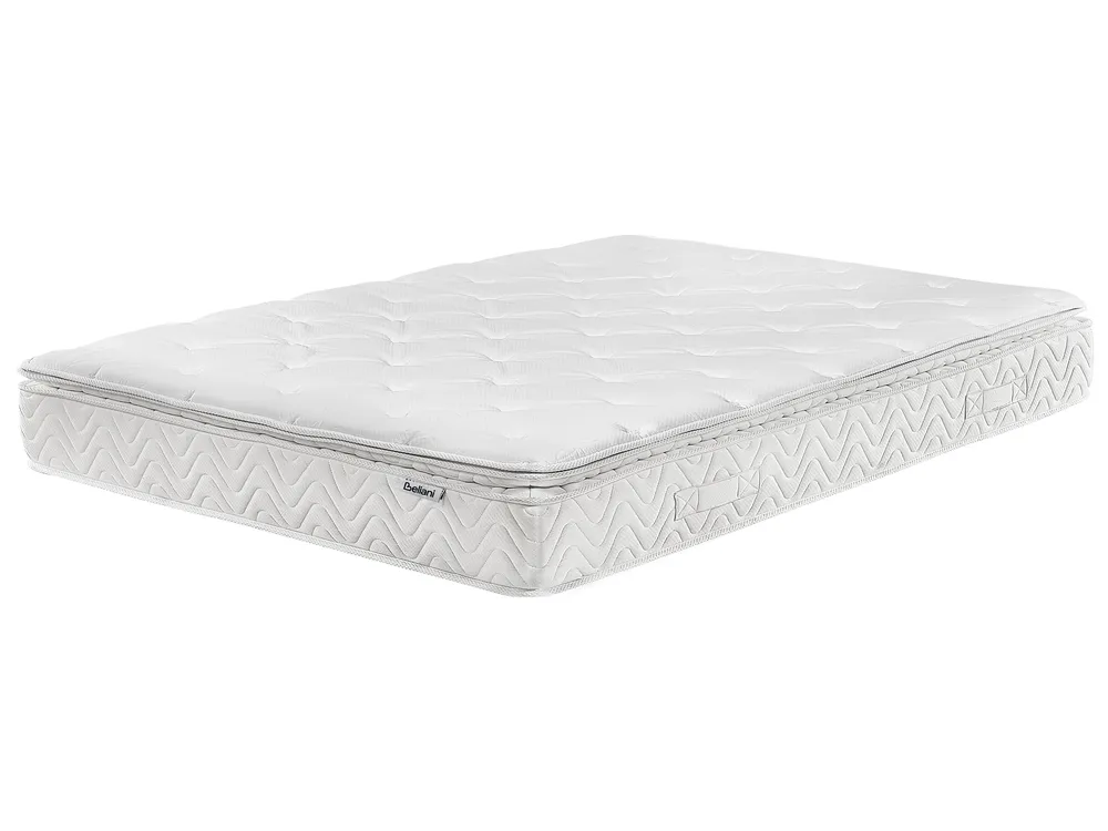 Materac kieszeniowy z pianką termoelastyczną AURA HYBRID PRO H2/3 średnio twardy 160 x 200 cm_1133750