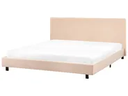 Letto ad acqua Bouclé ALBI 180 x 200 cm Beige_972021