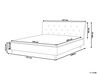 Čalouněná postel Chesterfield 140 x 200 cm světle šedá SAVERNE_692749
