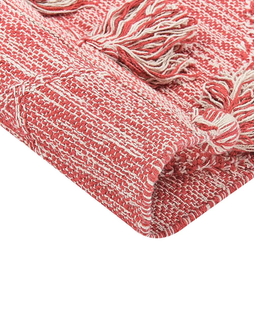 Tappeto NIGDE Rosso 140 x 200 cm Cotone_839478