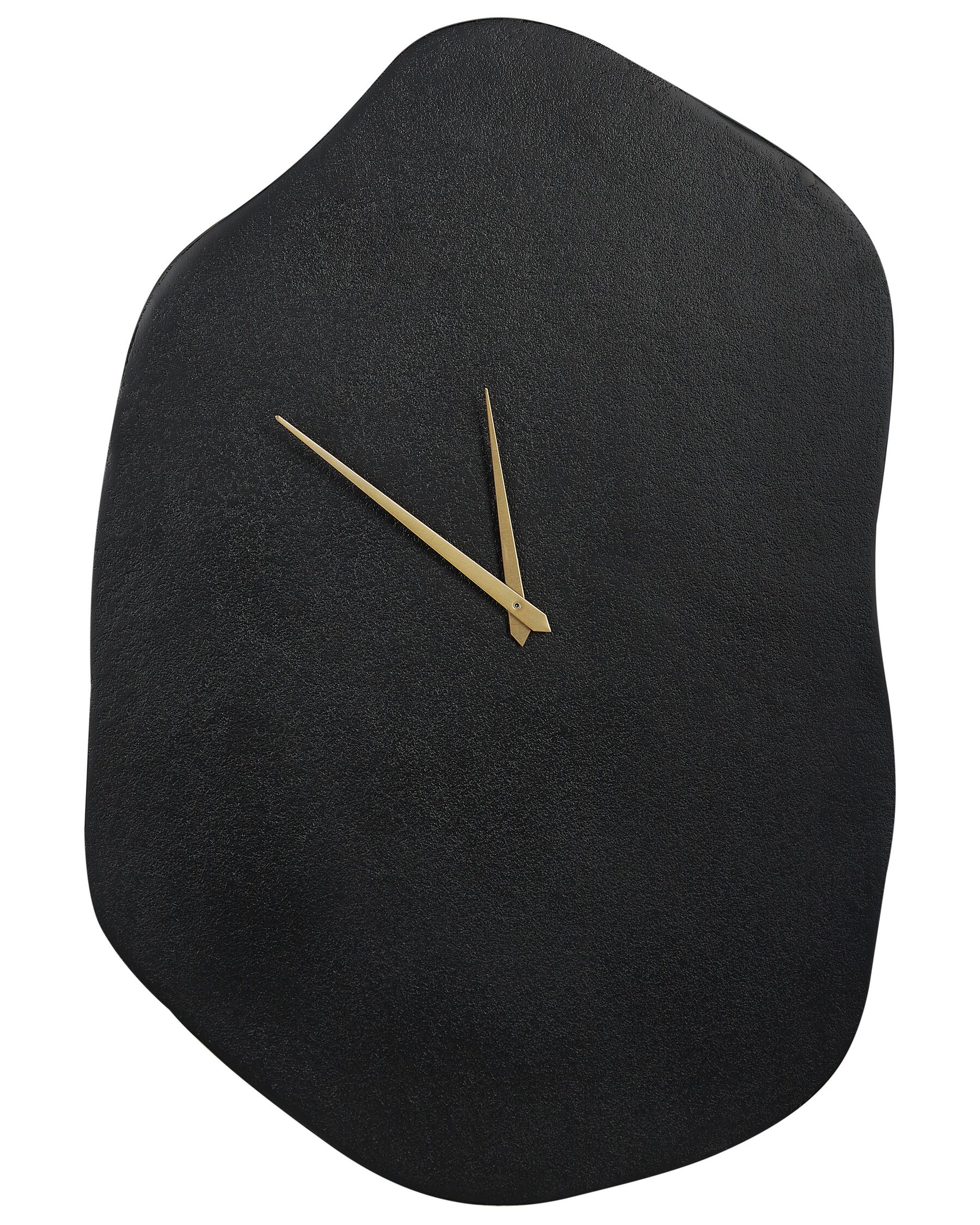 Reloj de pared negro 64 x 44 cm GANGES_917159