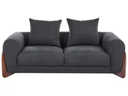 Sofa 2 Seater VINLIDEN Black_1048197