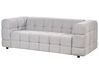 3 Seater Fabric Sofa Grey MULLOLA_920552