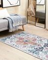 Teppich mehrfarbig orientalisches Muster 80 x 200 cm Kurzflor ENAYAM_831700
