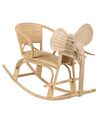 Rattan Kids Rocking Chair Elephant Natural AMPOLLINO_932114