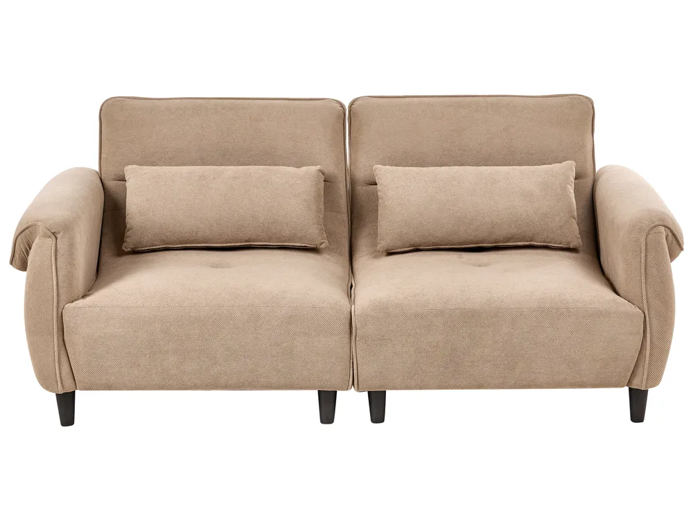 Sofa dla 3 osób WETLAN Jasnobrązowy