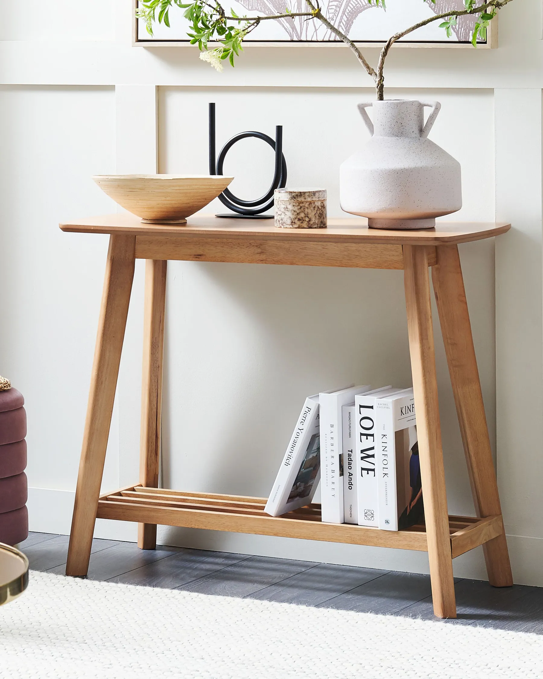 Console Table TULARE Light Brown_823429