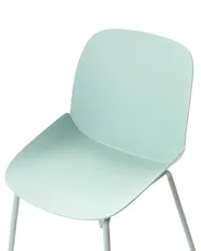 Lot de 2 chaises de salle à manger MILACA Vert menthe_868236