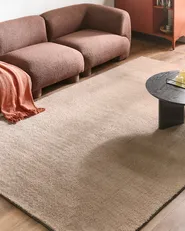 Tappeto Shaggy DEMRE Beige sabbia 200 x 300 cm_1076864