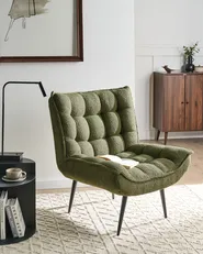 Armchair ALVESTA Boucle Dark Green_1007965