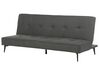 Fabric Sofa Bed Dark Grey ESSVIK_894367