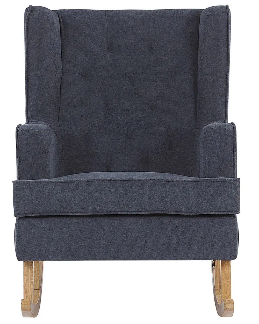 Rocking Chair TRONDHEIM Fabric Dark Grey_775796