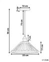 Lampe suspension en verre COLORADO_767769