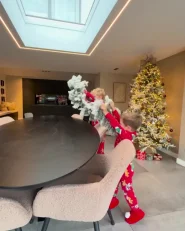 Ośnieżona świąteczna girlanda LED WHITEHORN 180 cm Biały_1034583