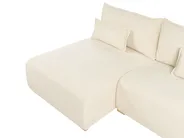 Modular Corner Sofa NERBO Boucle Off-White Right Hand_1033934