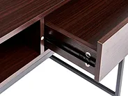 Polcos íróasztal ZYRA 110 cm 50 cm Sötétbarna_1191642
