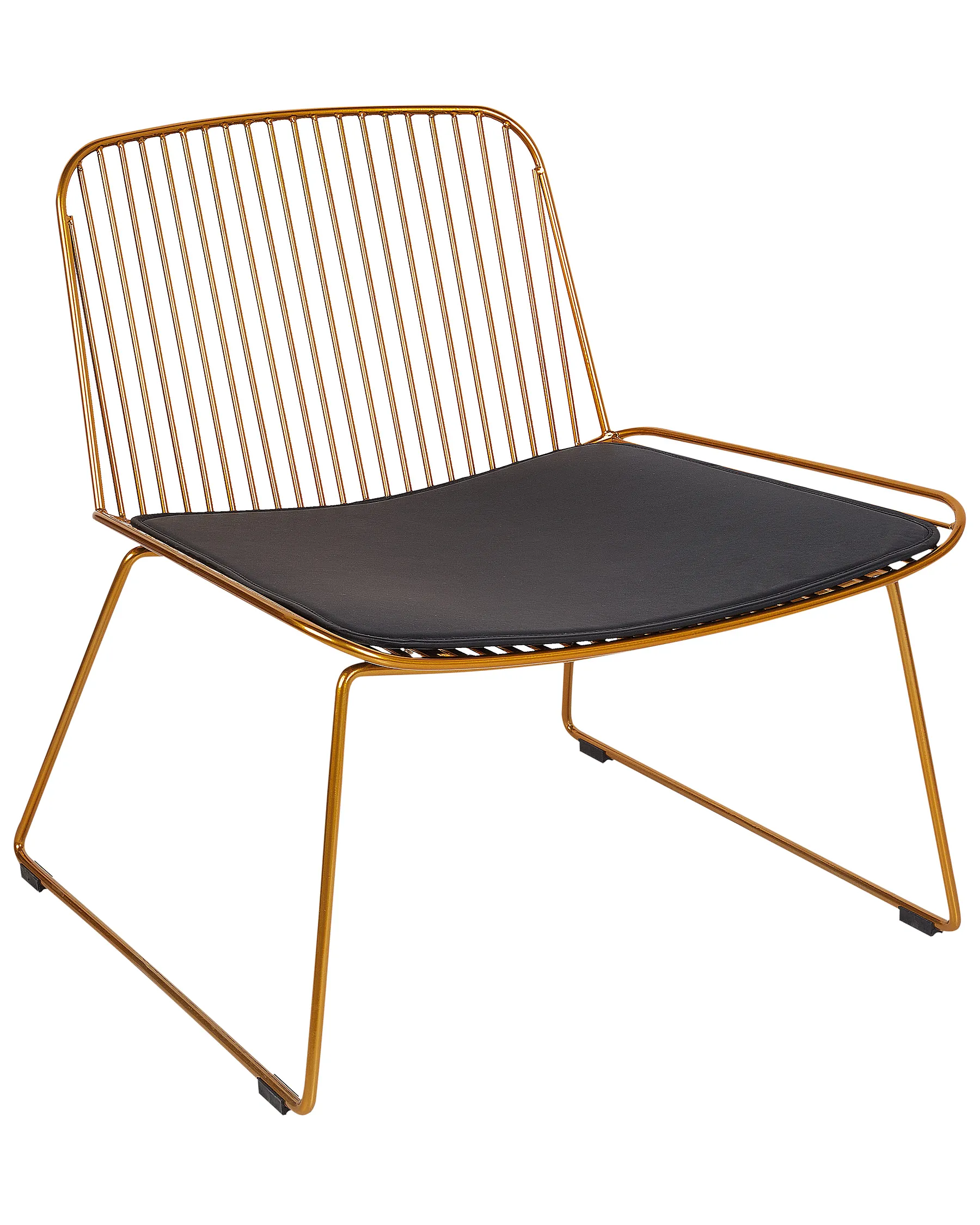 Matstol SNORUM Metall Guld | Beliani.se