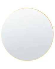 Specchio ANNEMASSE 80 cm 80 cm Metallo Oro_844163