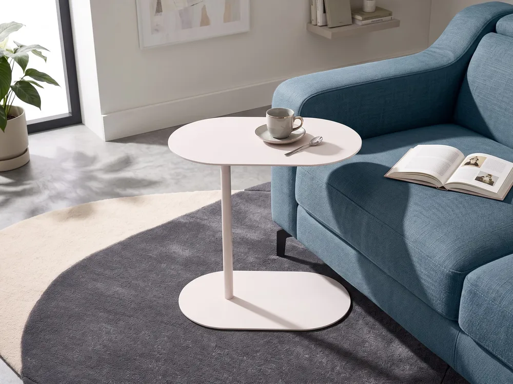 Side Table MILLE Metal Off-White