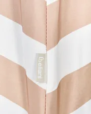 Ombrellone da esterno 260 cm FERENTILLO Beige/Bianco_995704