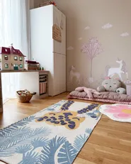 Kids Rug LUAS Multicolour 80 x 150 cm Cotton_967841