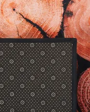 Tappeto KARDERE Marrone 80 x 150 cm_715458