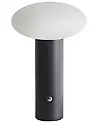 Wireless LED Table Lamp BUAYAN with Dimmer Metal Black