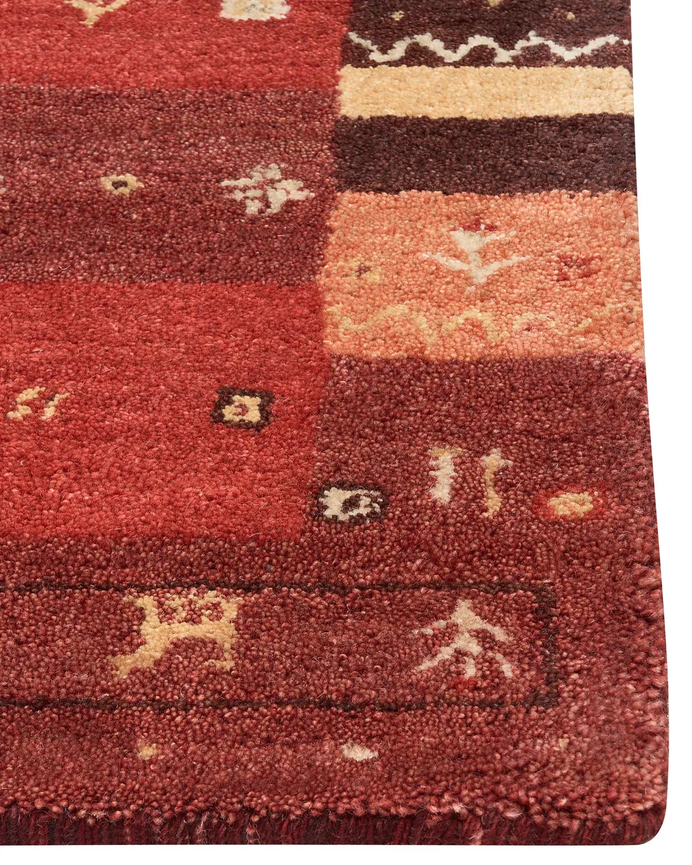 Rug SINANLI Multicolour 160 x 230 cm Gabbeh Wool_855918