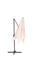 Parasol ogrodowy na wysięgniku 238 cm MONZA Jasnobeżowy_1102728