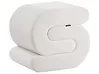 Pouf ARCADIA Ciniglia Bianco sporco