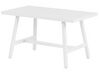 Table de jardin en aluminium blanc 120 x 64 cm FRATTE_930777