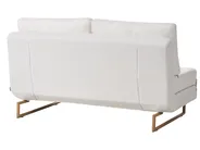 Sofa Bed 3 Seater JERSLEV Boucle Off-White_1013027