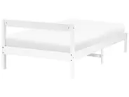Bett mit Lattenrost Kiefernholz MADONE 90 x 200 cm Weiss_1131254