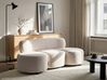 Sofa 3 Seater BLAVAND Boucle Off-White